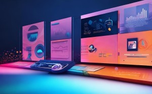 渐变动态商务PPT，现代商务展示的创新